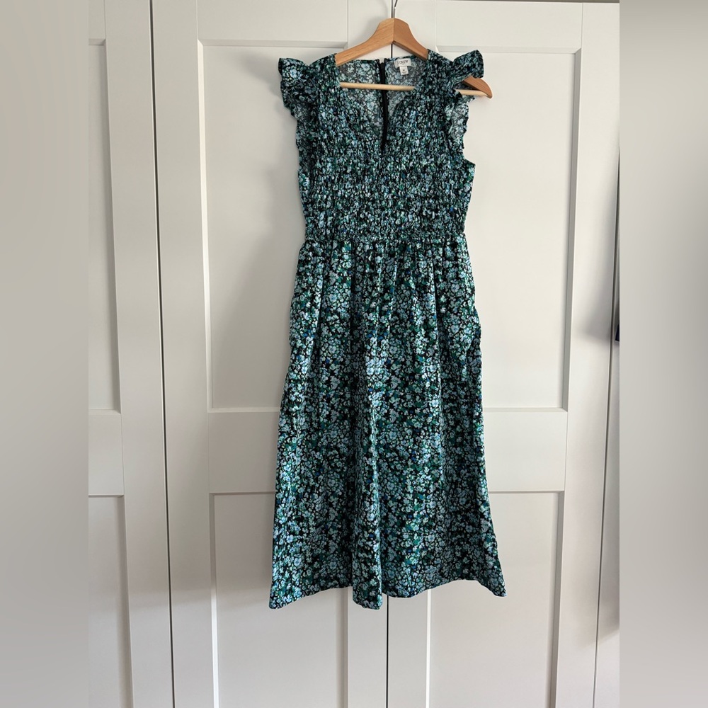 J.Crew Factory Floral Dress | Size Medium